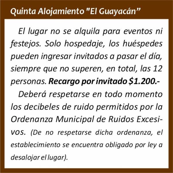 Quinta El Guayacan * Parana